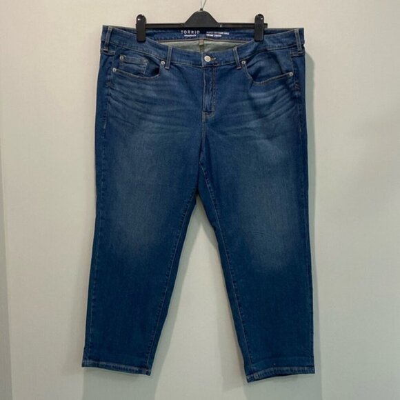 Torrid Jeans perfect boyfriend vintage stretch Jeans size 22S - Picture 2 of 12